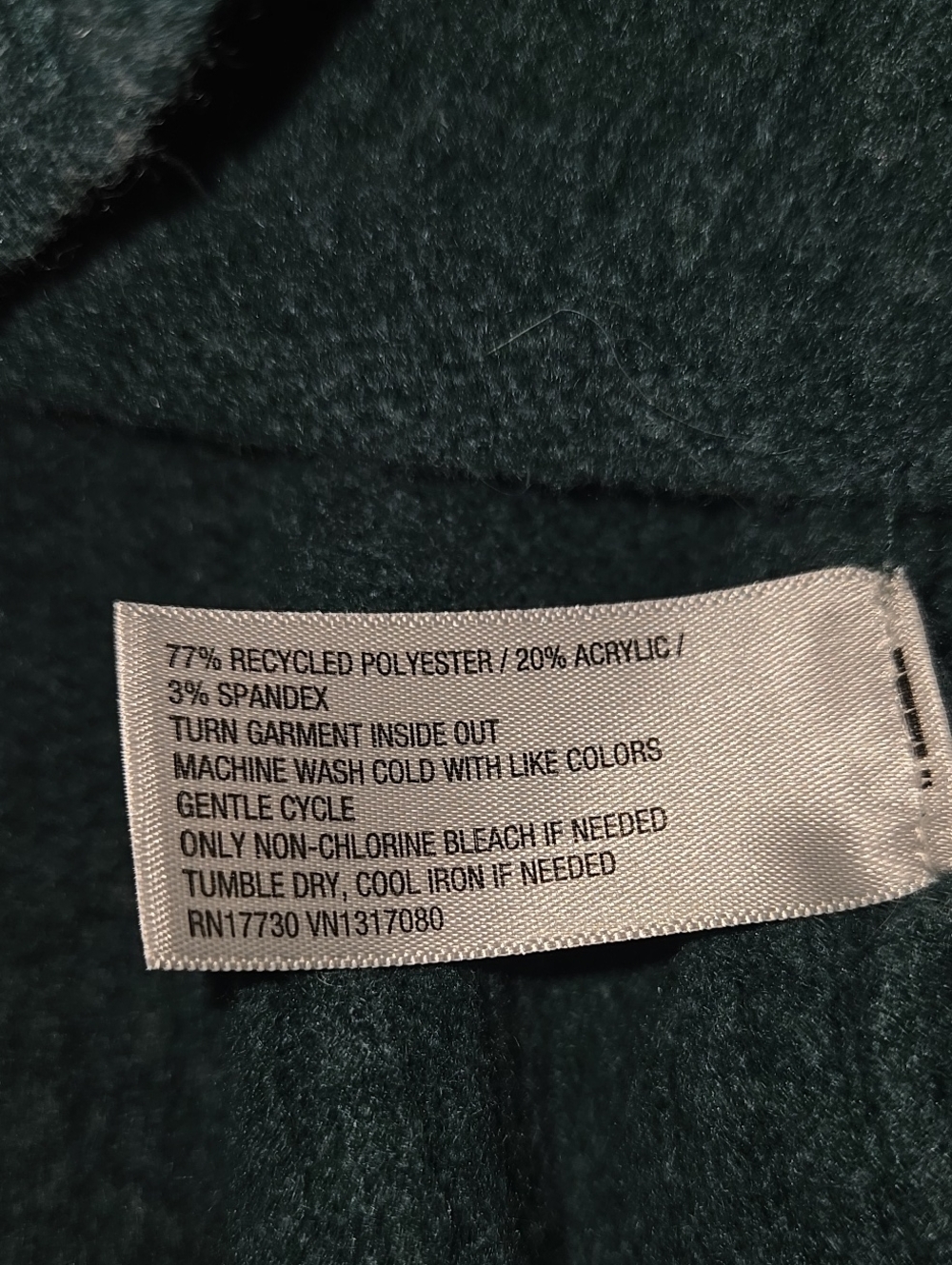 Womens Large Crewneck Cozy Sweaterp Deep Green Y2k Fall - Picture 6 of 11
